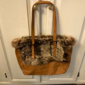 Falor Purse With Fur